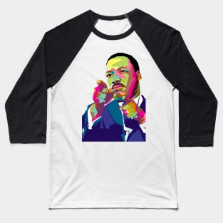 martin luther king Jr day - MLK Baseball T-Shirt